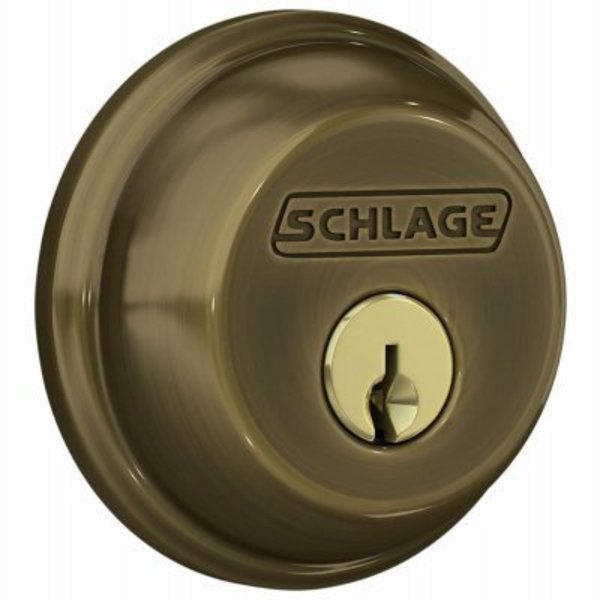 AB SGL Cyl Deadbolt, Schlage Lock, Mfr#: B60NG609